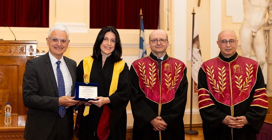 Interamerican: Απονομή υποτροφίας "Δημήτρης Κοντομηνάς"