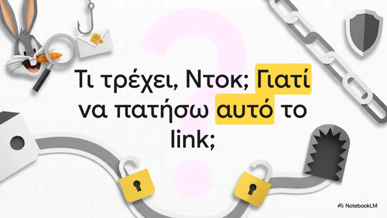 Τι γίνεται όταν ο Bugs Bunny τα βάζει με το phising; (video)