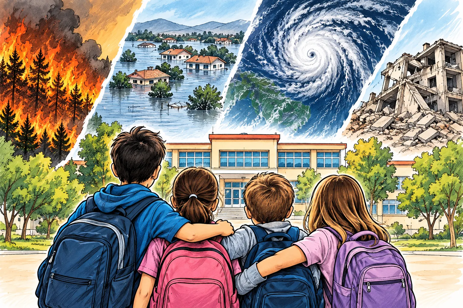 Τα παιδιά είναι πιο ευάλωτα στις καταστροφές