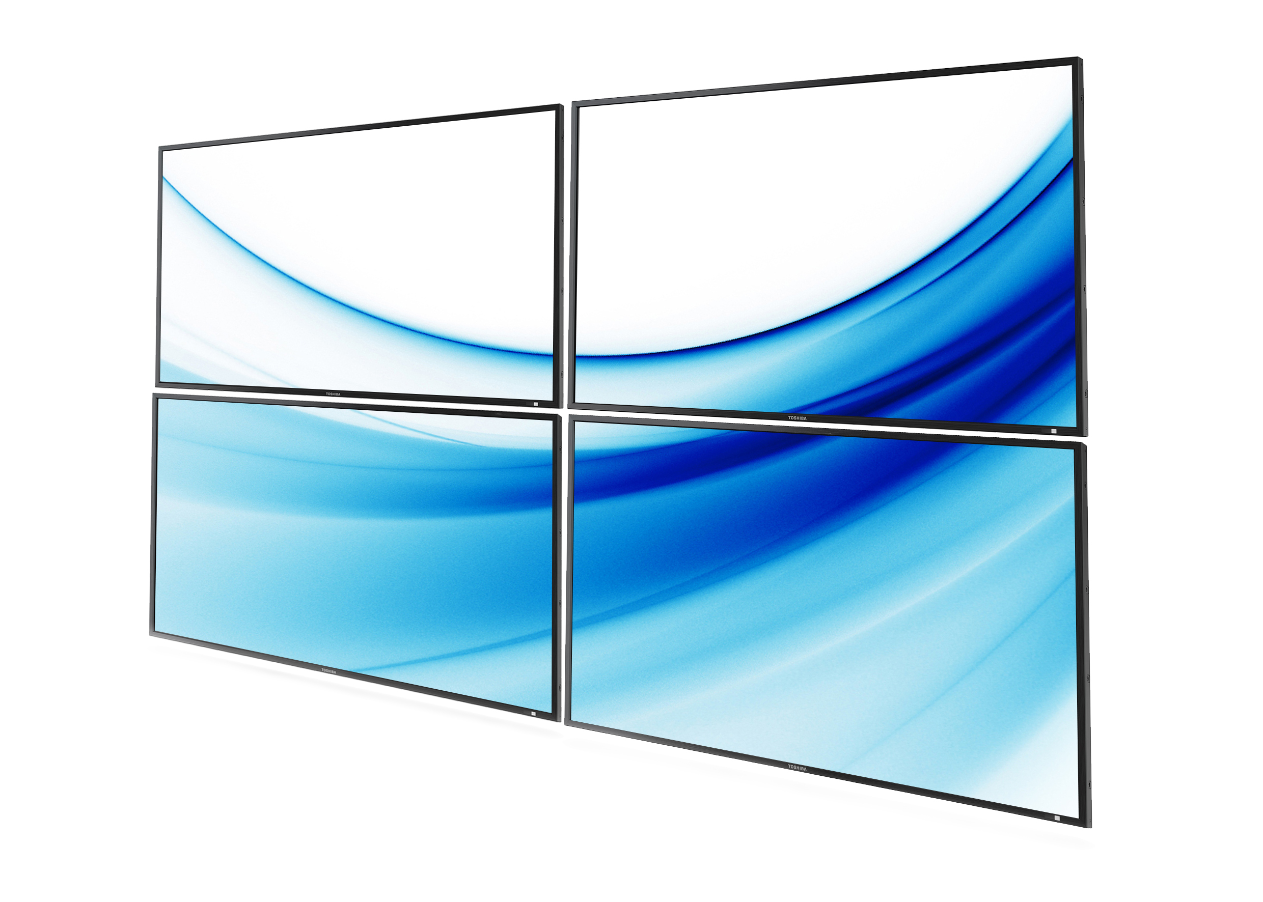 Toshiba: Νέα εξελιγμένα videowall