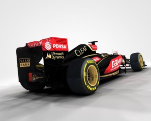 Saxo Bank F1 Lotus car