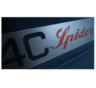 Alfa Romeo 4C Spider: η μοναδικότητα ενός πρωτοτύπου, η μαγεία μιας ταινίας