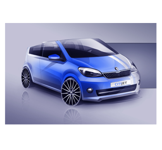 Σπουδαστές της ŠKODA δημιουργούν το δικό τους σπορ κάμπριο: το ŠKODA CitiJet!