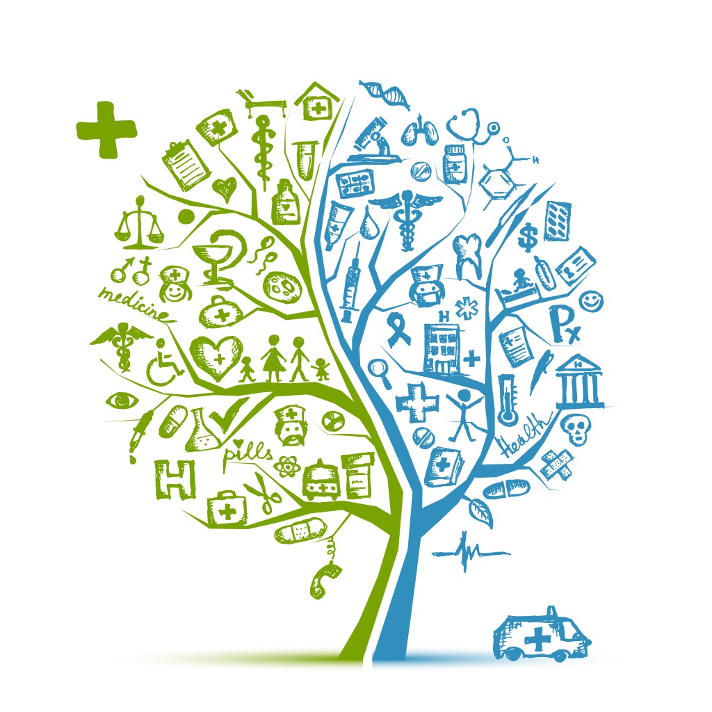 Medical tree concept for your design