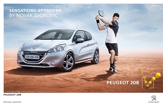 Novak Djokovic, ο νέος πρεσβευτής της Peugeot!