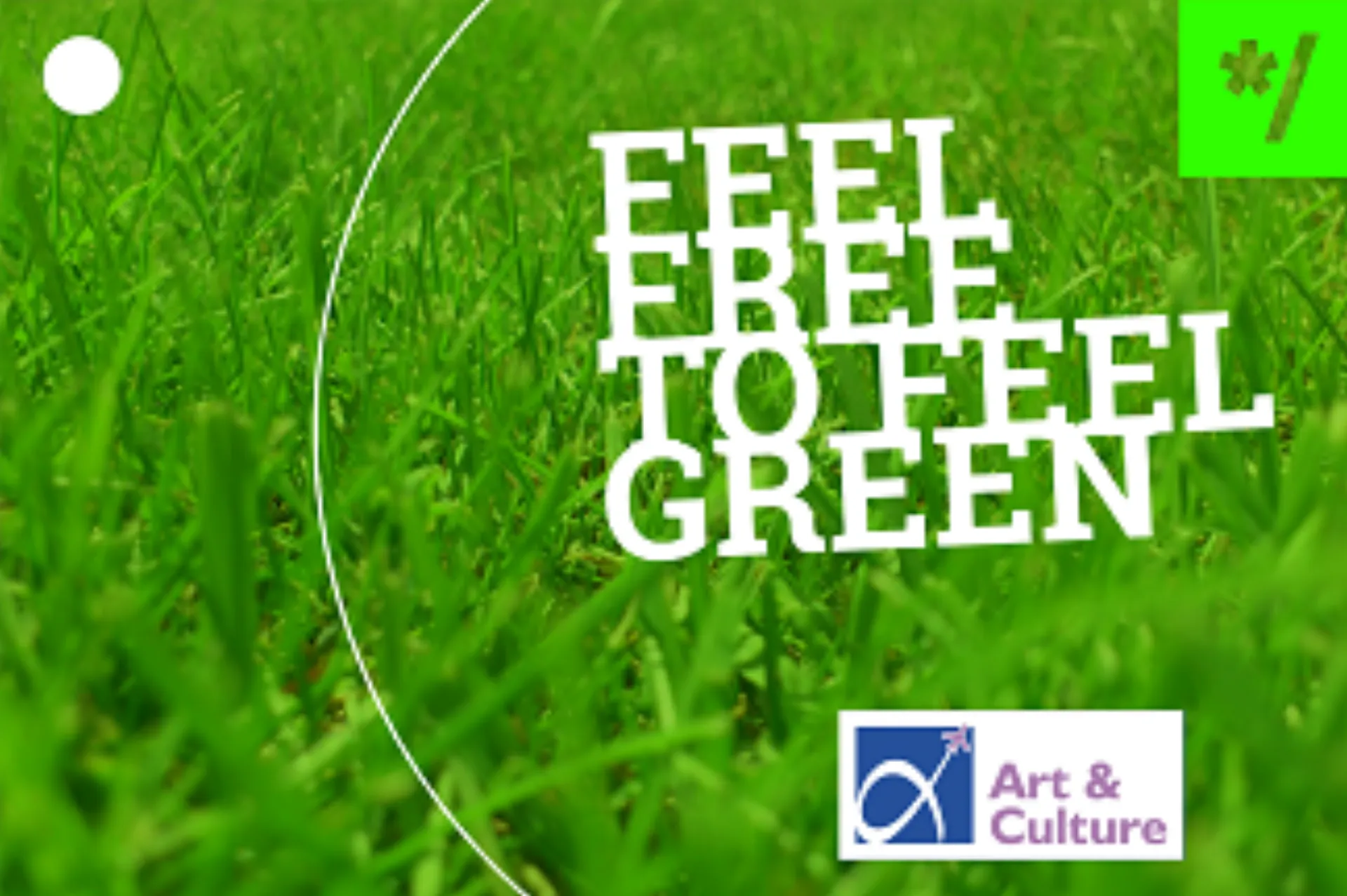 «Feel Free to Feel Green» στο ΔΑΑ