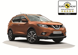 Κορυφαίο το Νέο Nissan X-TRAIL με 5 αστέρια στην Ασφάλεια