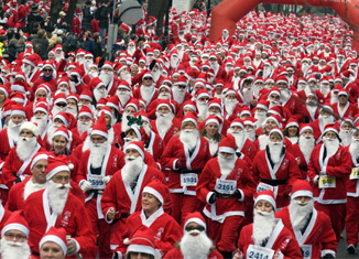 Athens Santa Run με την Υποστήριξη της ING