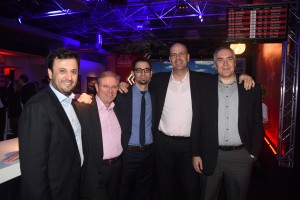 Τ. Βασιλόπουλος, Γ. Κατσάνος, Η. Ρήγας, Τ. Δήμου, Κ. Χομόνδοζλης