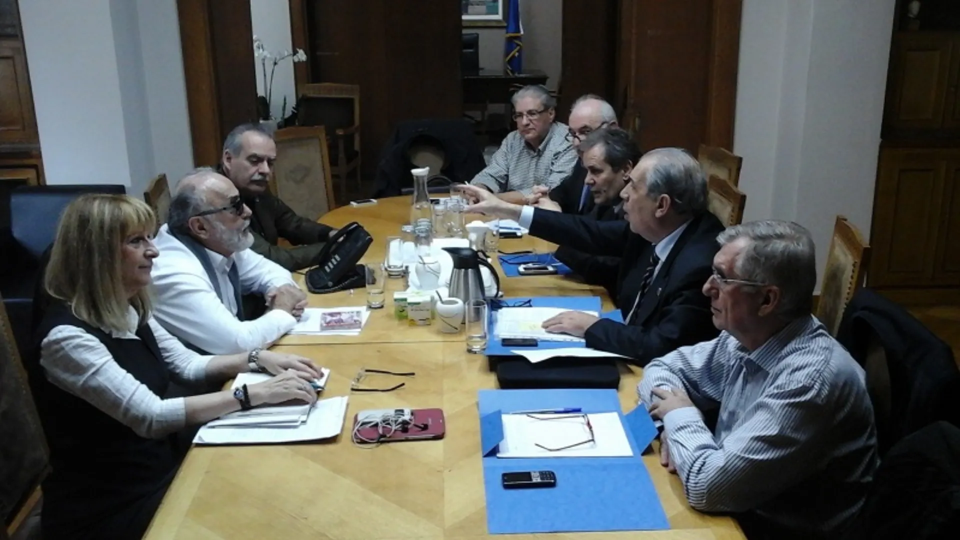 Θετική η συνάντηση του Προεδρείου του ΠΙΣ με τον Υπουργό Υγείας κ. Π. Κουρουμπλή