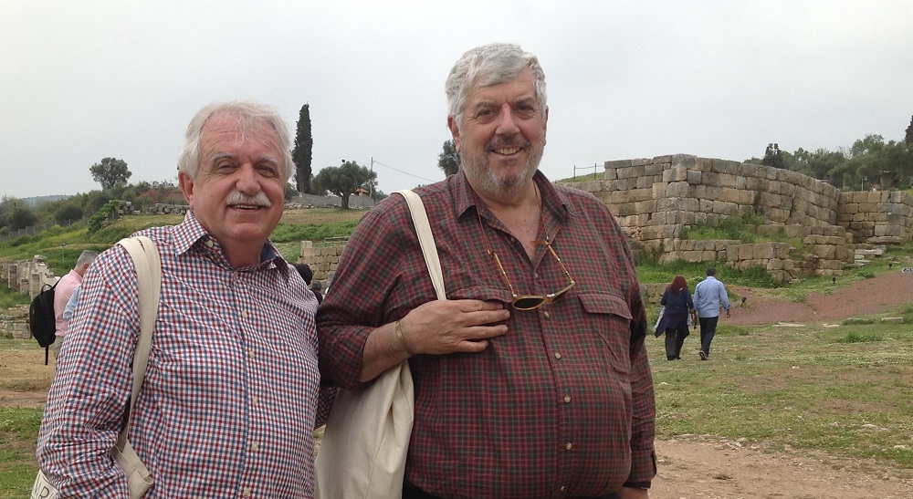 Σταύρος Μπένος, Πρόεδρος Κίνησης Πολιτών “ΔΙΑΖΩΜΑ” και Γιώργος Κώτσαλος, Διευθύνων Σύμβουλος Ομίλου INTERAMERICAN.