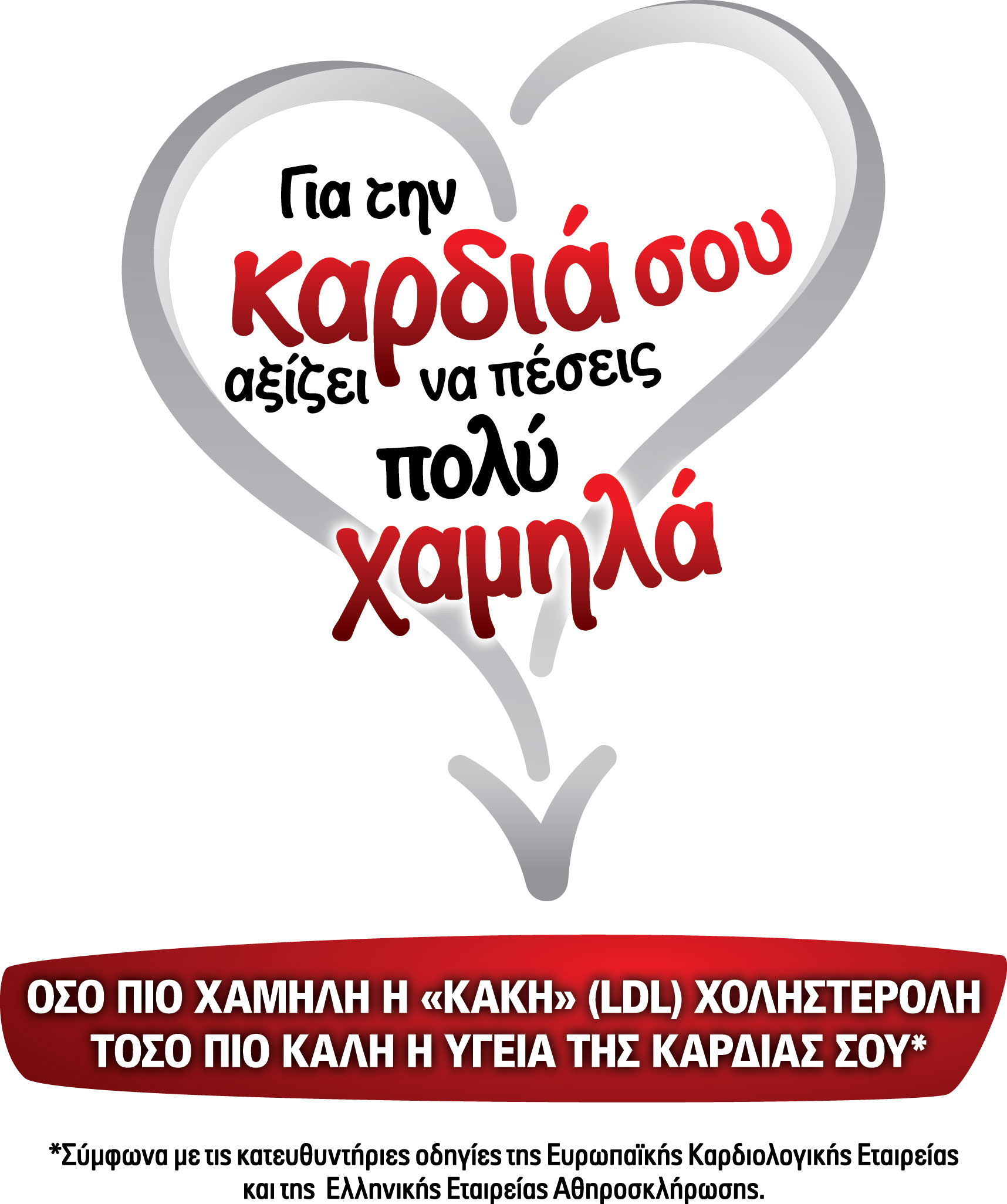 Όσο πιο χαμηλά η “κακή” LDL χοληστερόλη, τόσο καλύτερη η υγεία της καρδιάς