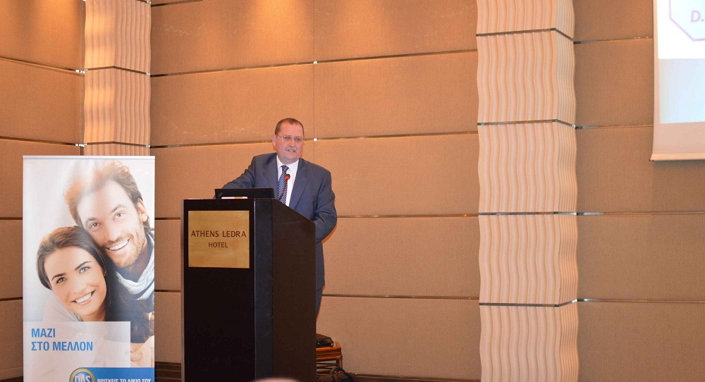 O κ. Πέτρος Αλευρίδης, Επιθεωρητής Πωλήσεων της D.A.S. Hellas.