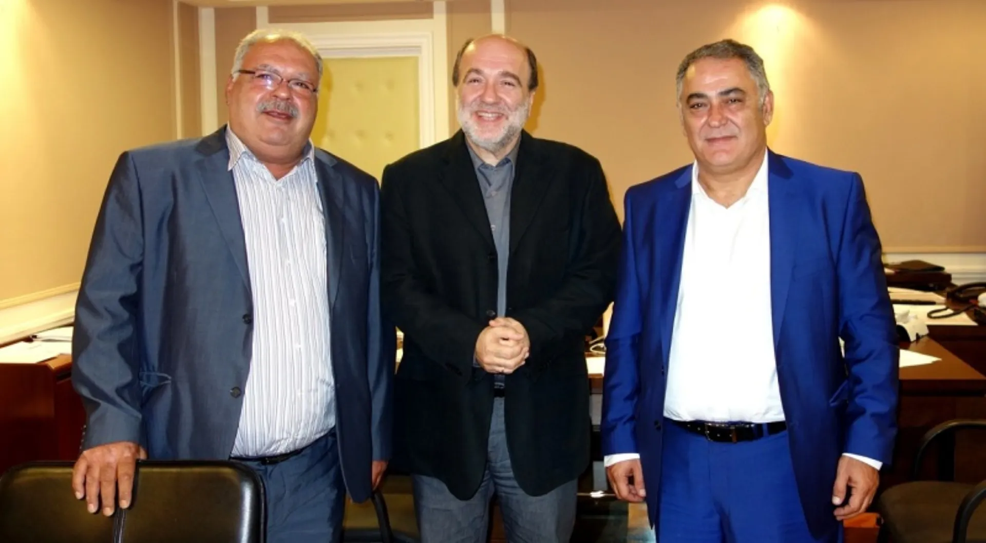 Συνάντηση εργασίας ΕΕΑ με τον Τρύφωνα Αλεξιάδη
