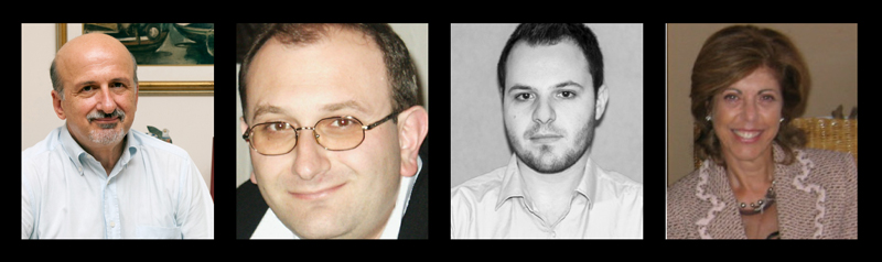 (από αριστερά) Οι κ.κ. Καθηγητής Κωνσταντίνος Ζοπουνίδης - Ακαδημαϊκός Distinguished Research Professor, Audencia Nantes School of Management Πρόεδρος της Επιστημονικής Εταιρείας Χρηματοοικονομικής Μηχανικής και Τραπεζικής, Δρ. Χρήστος Λεμονάκης - Ερευνητικός Συνεργάτης, ΤΕΙ Κρήτης, Κωνσταντίνος Βασσάκης - Ερευνητικός Συνεργάτης ΤΕΙ Κρήτης και Ομ. Καθηγήτρια Φωτεινή Βούλγαρη - Τμήμα Λογιστικής και Χρηματοοικονομικής ΤΕΙ Κρήτης.