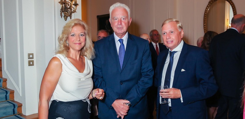 (Από αριστερά) Οι κ.κ. Ευγενία Χανδρή (Πρόεδρος BHCC), Π. Πικραμμένος & Ν. Μακρόπουλος