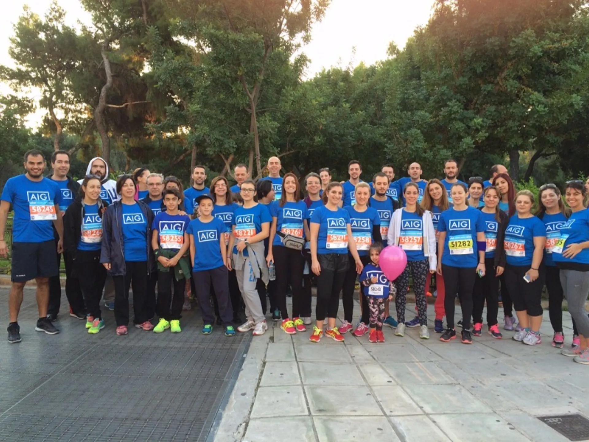 AIG: «Bring on finishing lines»