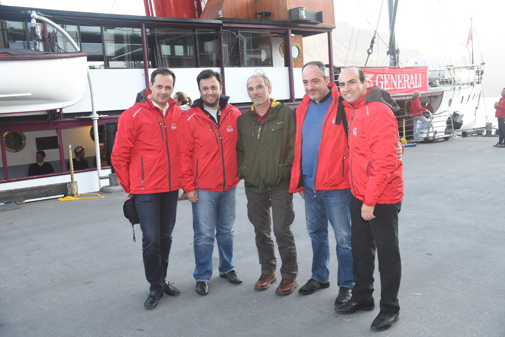 Μ. Τζωρτζωρής, Τ. Βασιλόπουλος, Κ. Φάτσιος, Ν. Τσούμας, Μ. Σωτηράκος