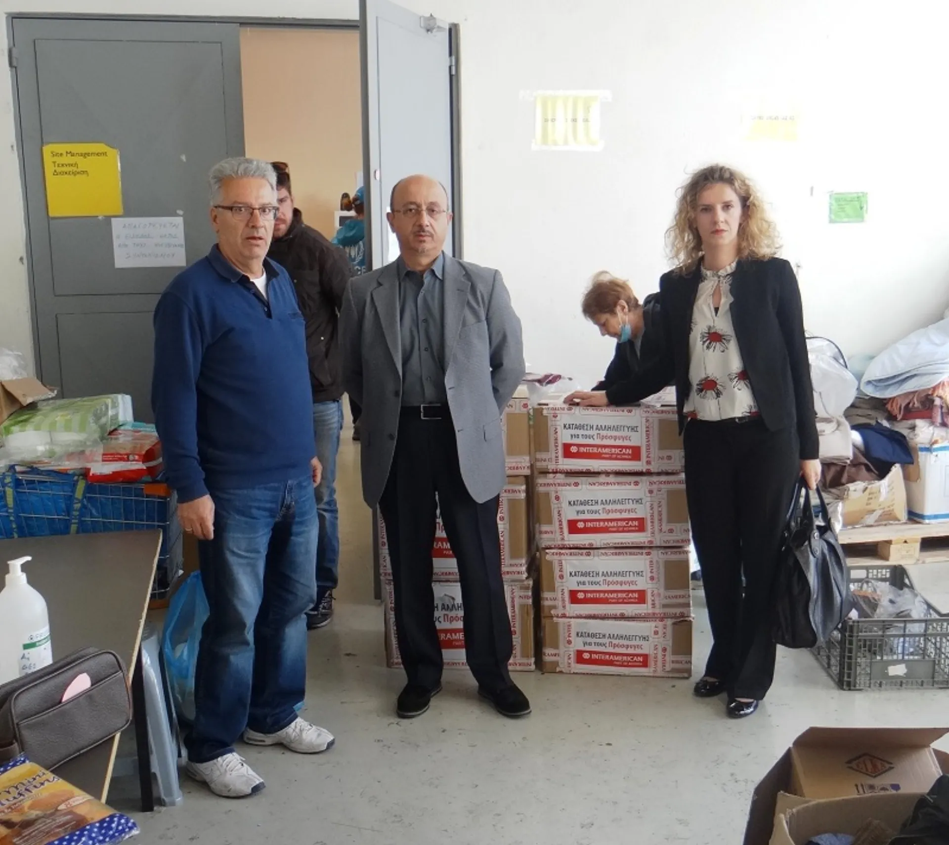 Οι εργαζόμενοι της INTERAMERICAN κοντά στους πρόσφυγες