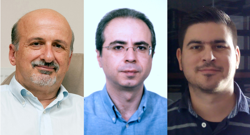 (από αριστερά) Ο Καθηγητής Κωνσταντίνος Ζοπουνίδης, Ακαδημαϊκός, Distinguished Research Professor in Audencia Nantes School of Management, Πρόεδρος της Financial Engineering and Banking Society, ο Αναπλ. Καθηγητής Μιχάλης Δούμπος, Εργαστήριο Financial Engineering, Πολυτεχνείο Κρήτης & ο Δρ. Δημήτριος Νίκλης, Εργαστήριο Financial Engineering, Πολυτεχνείο Κρήτης. 