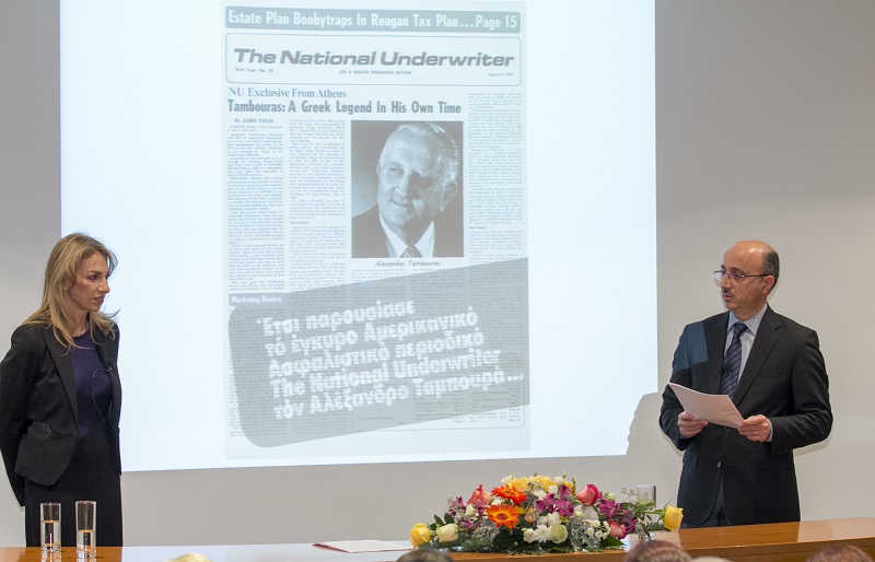 Αναφορά στη μνήμη του Αλέξανδρου Ταμπουρά, από την INTERAMERICAN