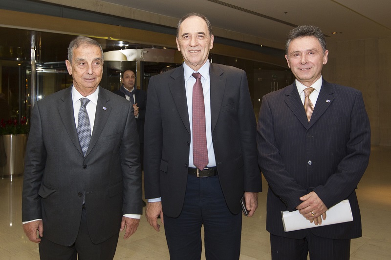 Μ. Μαΐλλης, Γ. ΣΤαθάκης & Αθ. Κελέμης