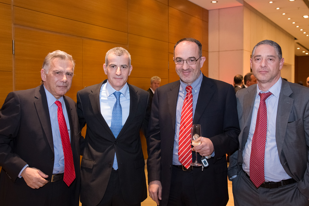 Α. Ραφαηλίδης, Π. Δημητρίου, Ν. Τσούμας, Α. Αραβατινός