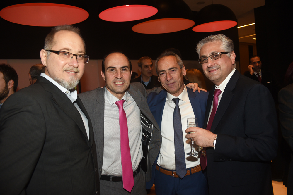 Κ. Καρακάρας, Μ. Σωτηράκος, Κ. Δαμιανίδης, Θ. Αυγητίδης