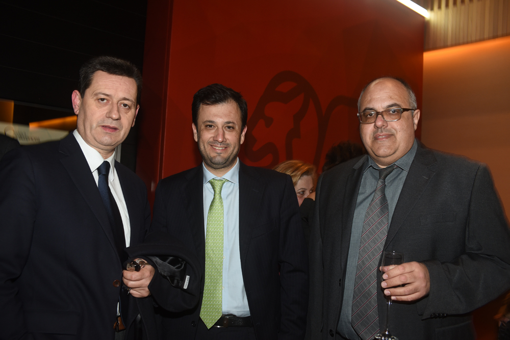 Δ. Μπαβέλης, Τ. Βασιλόπουλος, Δ. Τασόπουλος