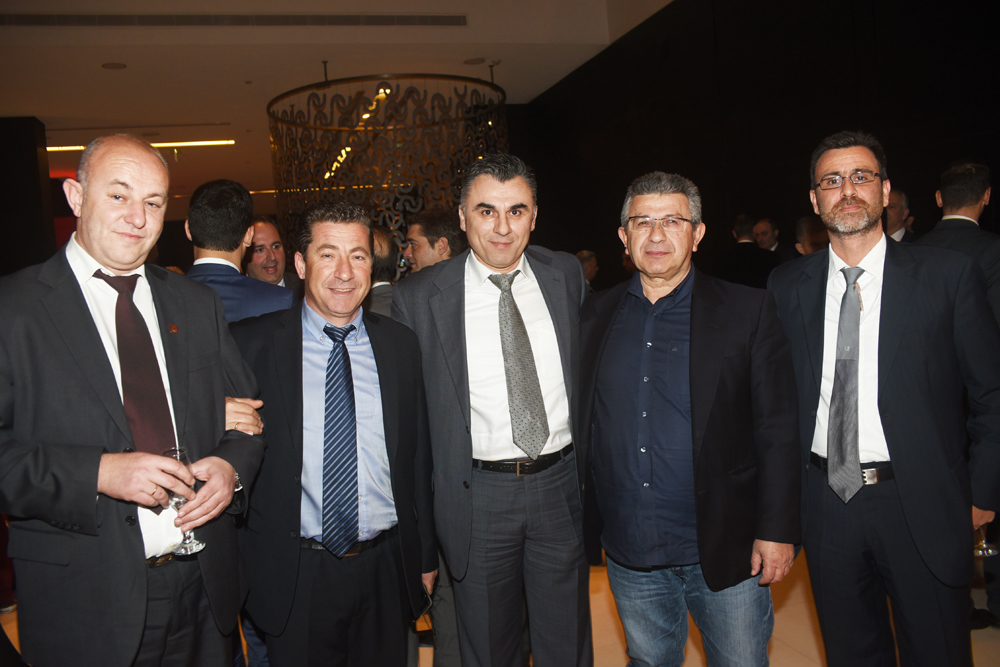 Ε. Κατσάνος, Κ. Μπαλατσούρας, Σ. Δόσης, Β. Μπανέκας, Χ. Ιλβανίδης