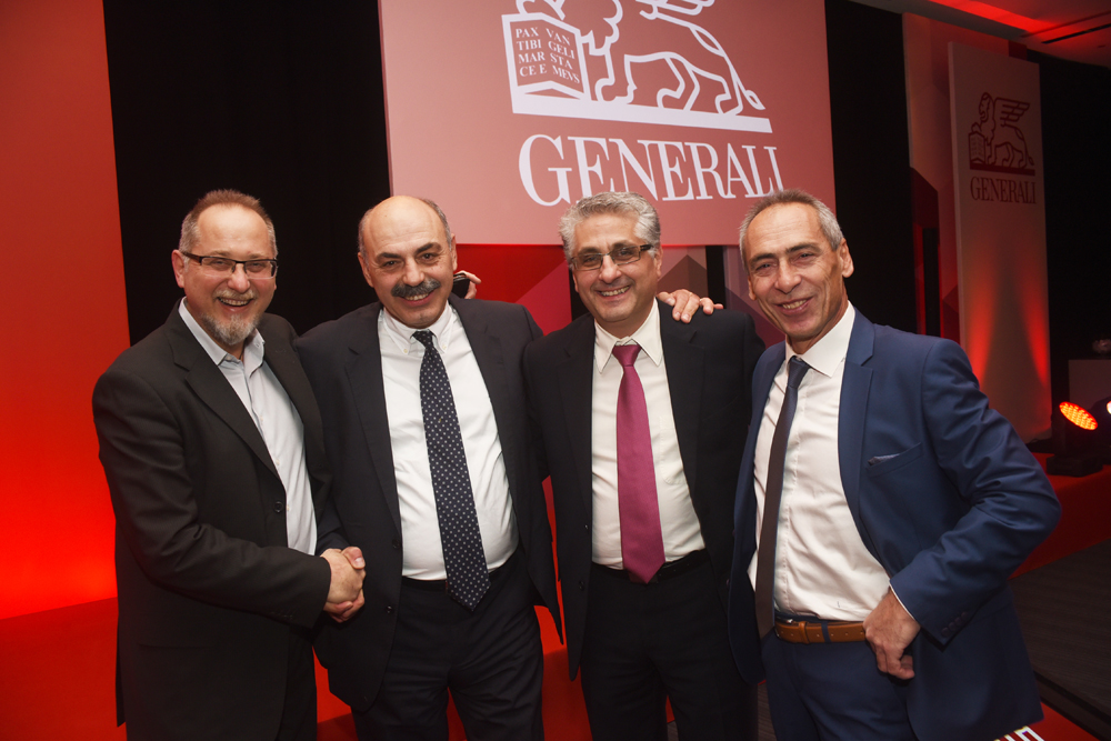 Κ. Καρακάρας, Σ. Στυλιανίδης, Θ. Αυγιτίδης, Κ. Δαμιανίδης