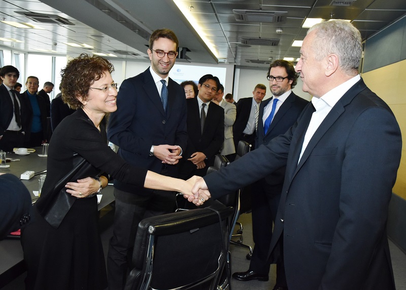 Ο Δ.Σ. Γρηγόρης Στεργιούλης, υποδέχεται την Αντιπροσωπεία