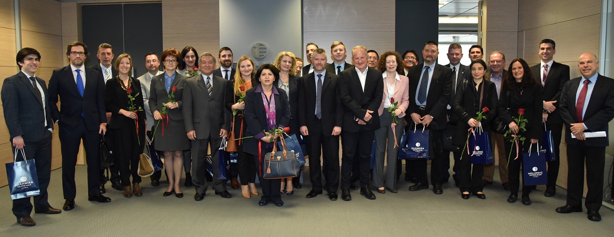 Ο CEO της ΕΛΛΗΝΙΚΑ ΠΕΤΡΕΛΑΙΑ Α.Ε. Γρ. Στεργιούλης συνάντησε το Club ECDC