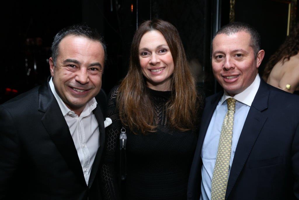 Ο κ. Τσεσμετζόγλου με τους κ.κ. Κάρολου Σαΐα.