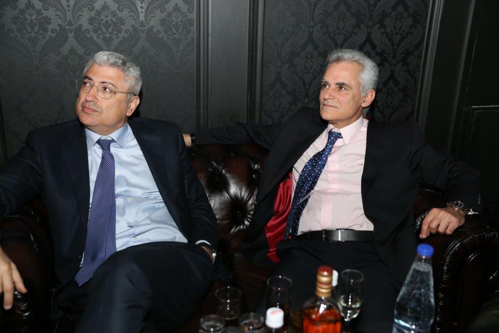 Οι κ. Σταύρος Κωνσταντάς & Γιάννης Μωραΐτης.