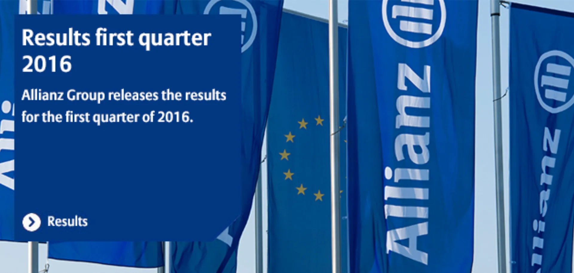 Allianz: Ξεκινά το 2016 με ένα ισχυρό πρώτο τρίμηνο