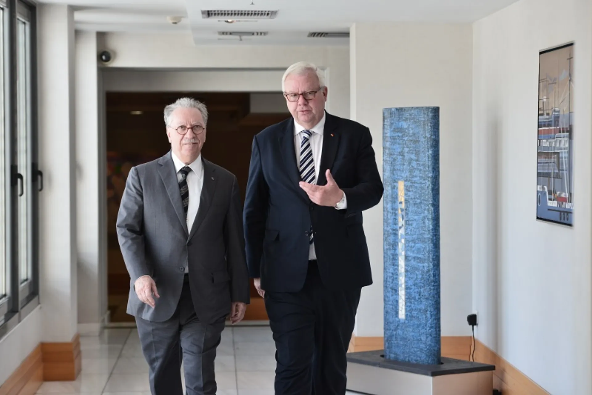 Συνάντηση Μ. Φουξ με τον Μ. Σάλλα