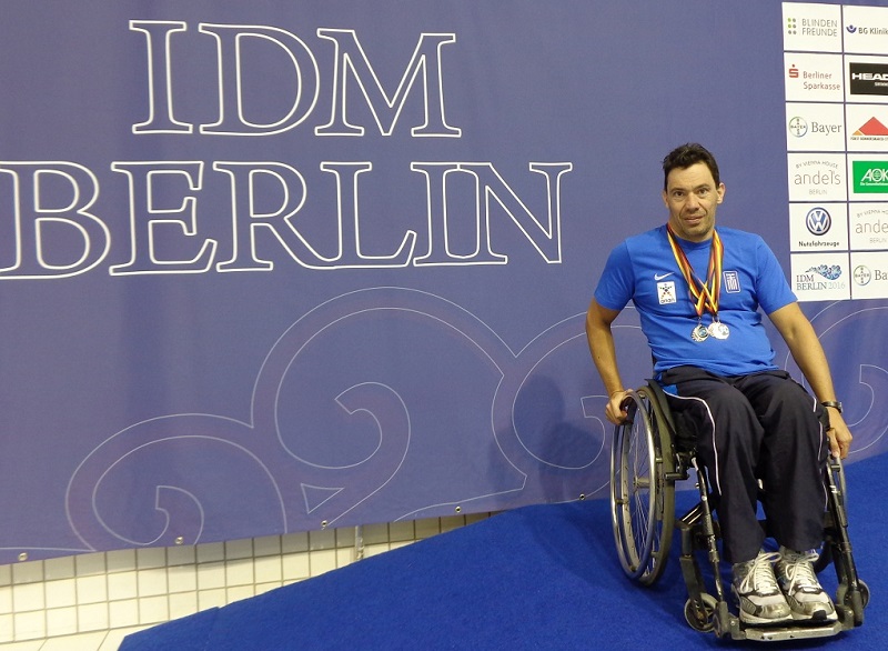 Η ΑΧΑ υπερήφανος χορηγός του Παραολυμπιονίκη μας Γιάννη Κωστάκη