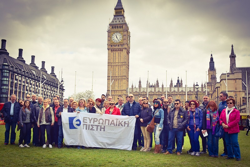 Ευρωπαϊκή Πίστη: Ταξίδι Πωλήσεων για τους κορυφαίους στο Λονδίνο