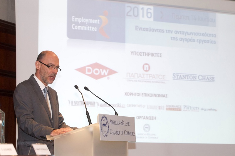 Ελληνο-Αμερικανικό Εμπορικό Επιμελητήριο: Κίνητρα για μία ανταγωνιστική αγοράς εργασίας