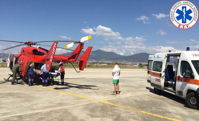 Συνεργασία ΕΚΑΒ – Πυροσβεστικού Σώματος για αεροδιακομιδές στην Κεντρική Μακεδονία