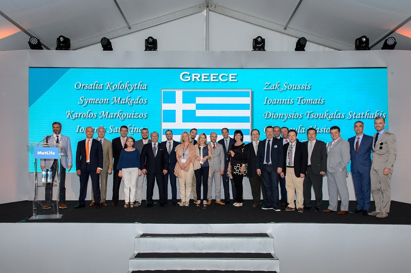 Η MetLife επιβραβεύει τους κορυφαίους ασφαλιστικούς της συμβούλους