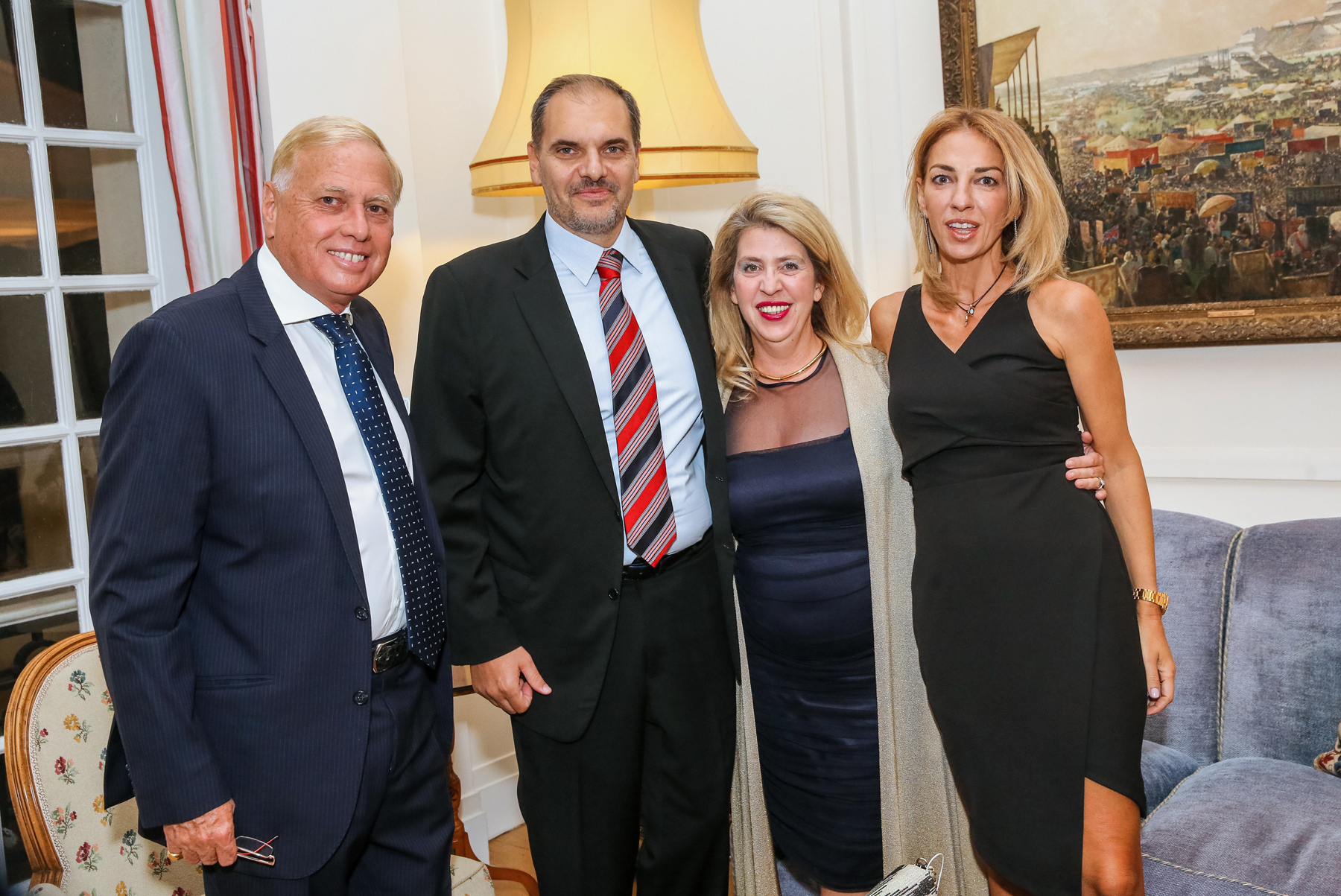 Νικόλαος Μακρόπουλος, Σπύρος Μαυρόγαλος (Αντιπρόεδρος Δ.Σ ΕΥΡΩΠΗ ΑΣΦΑΛΙΣΤΙΚΗ), Χαρίκλεια Απαλαγάκη (Πρόεδρος Δ.Σ Τράπεζας Πειραιώς), Μαρίνα Δρακάτου