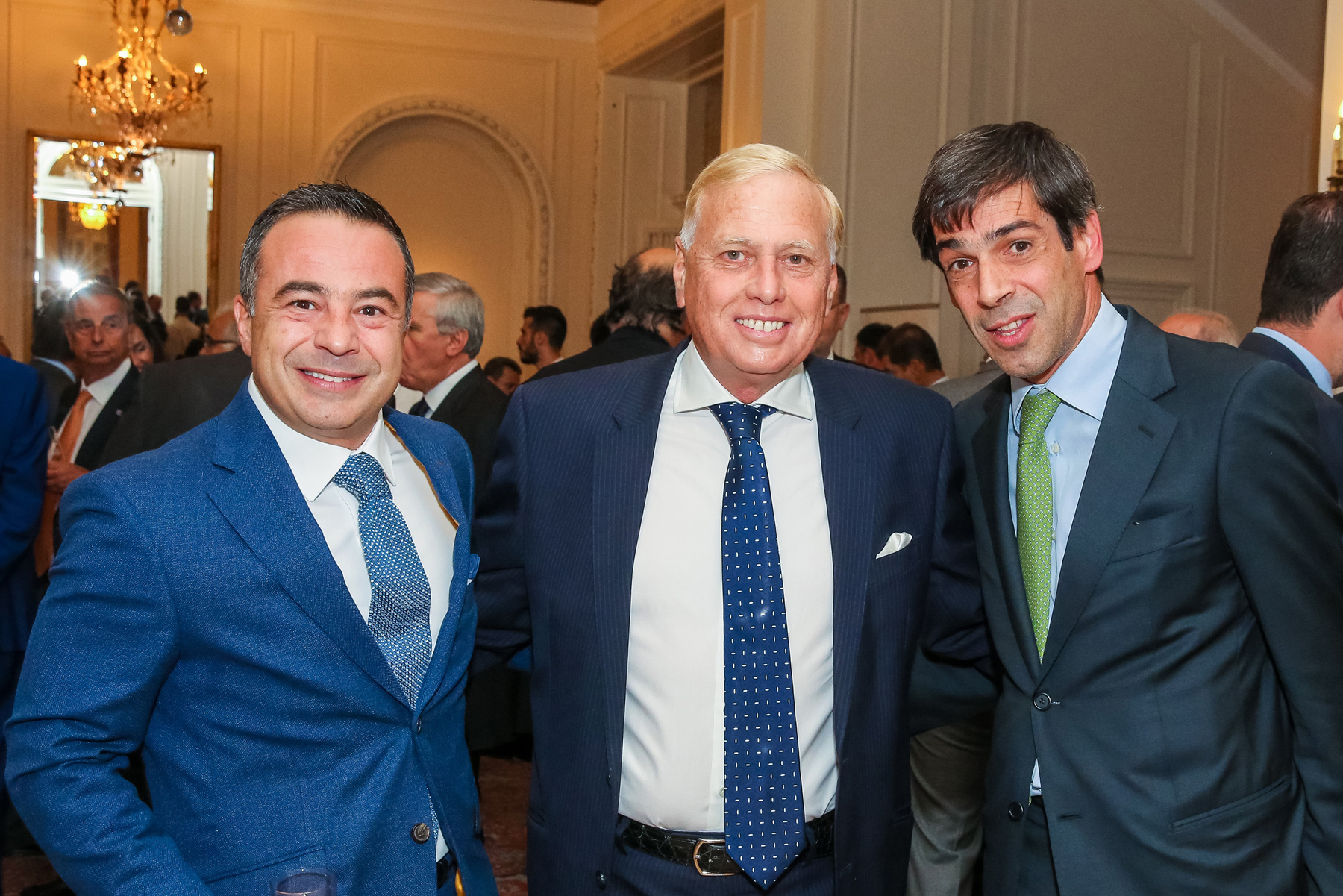 Δημήτρης Τσεσμετζόγλου (Ceo Matrix Brokers), Νικόλαος Μακρόπουλος, Ερρίκος Μοάτσος (CEO AXA Aσφαλιστική)