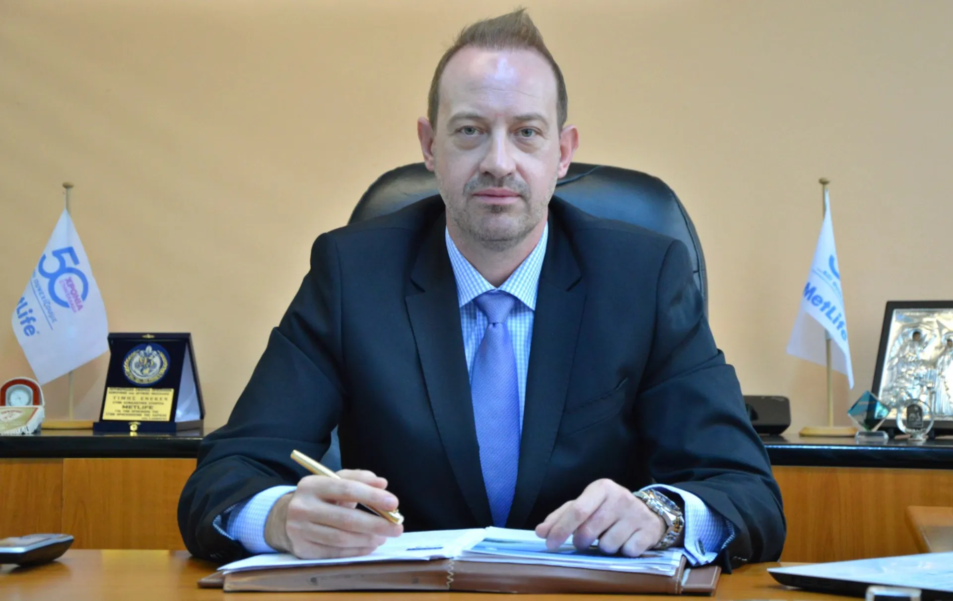 Ε. Κορδάς: Η MetLife στη Λάρισα θα πρωταγωνιστήσει στον κλάδο Ζωής & Υγείας