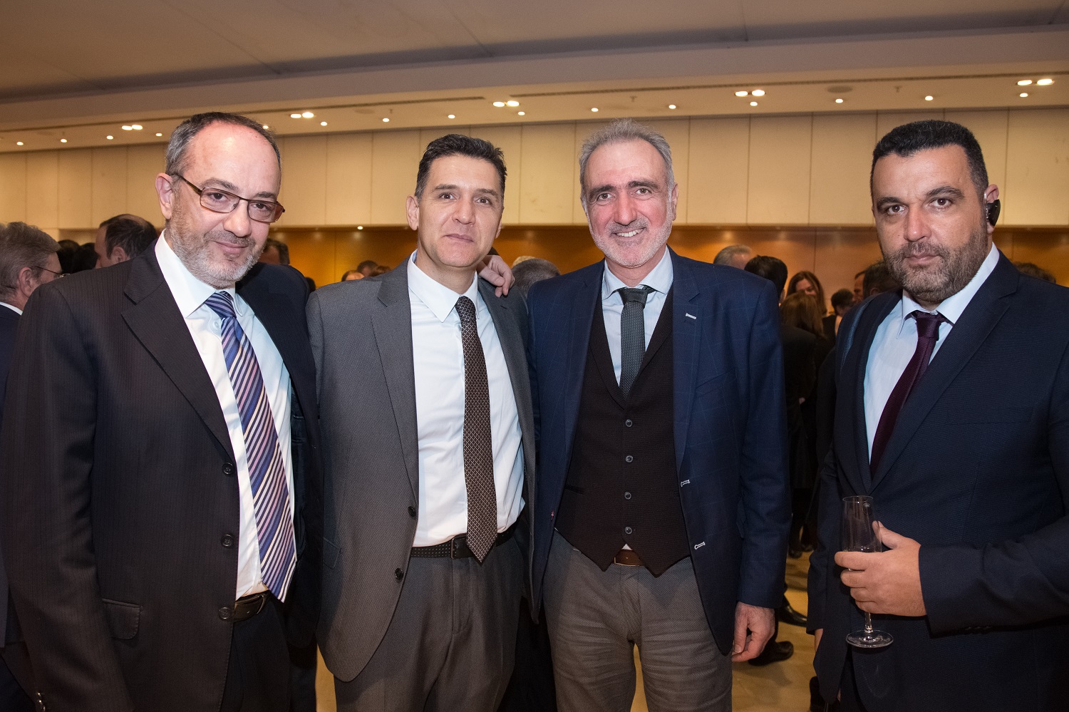 Ν. Τσούμας, Γ. Ράπτης, Π. Γιάχος, Π. Μπόυκας