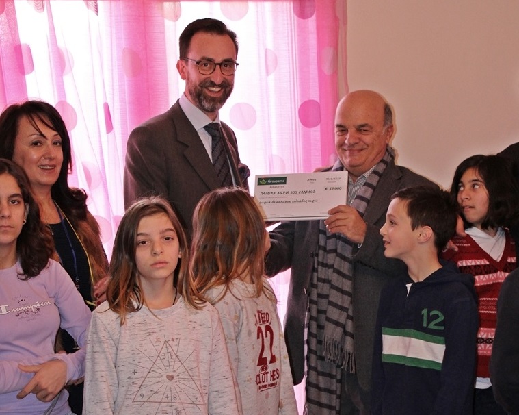 H Groupama Ασφαλιστική παραμένει, σίγουρα δίπλα στα Παιδικά Χωριά SOS