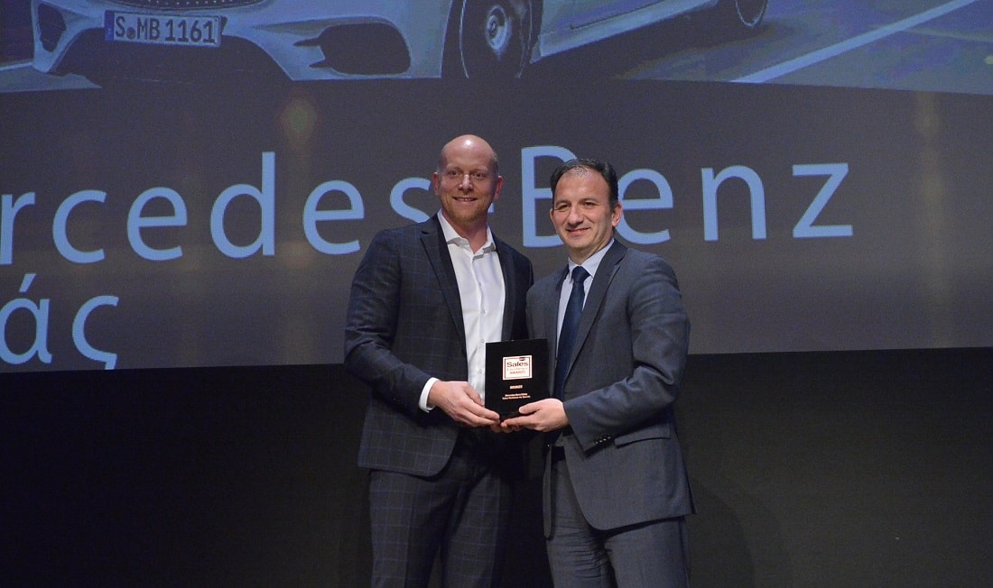 Ακόμα μία βράβευση για τη Mercedes-Benz Ελλάς