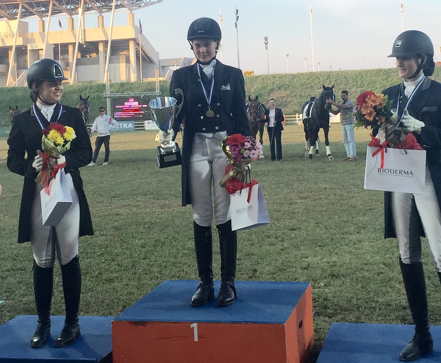 Η Λαβίνια Μακροπούλου Πρωταθλήτρια Ελλάδος 2017 στην Ιππική Δεξιοτεχνία