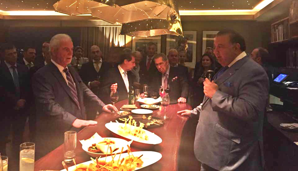 Συνεργάτες της AIG σε dinner γνωριμίας με την κοινοπραξία Calamos & Exin Group